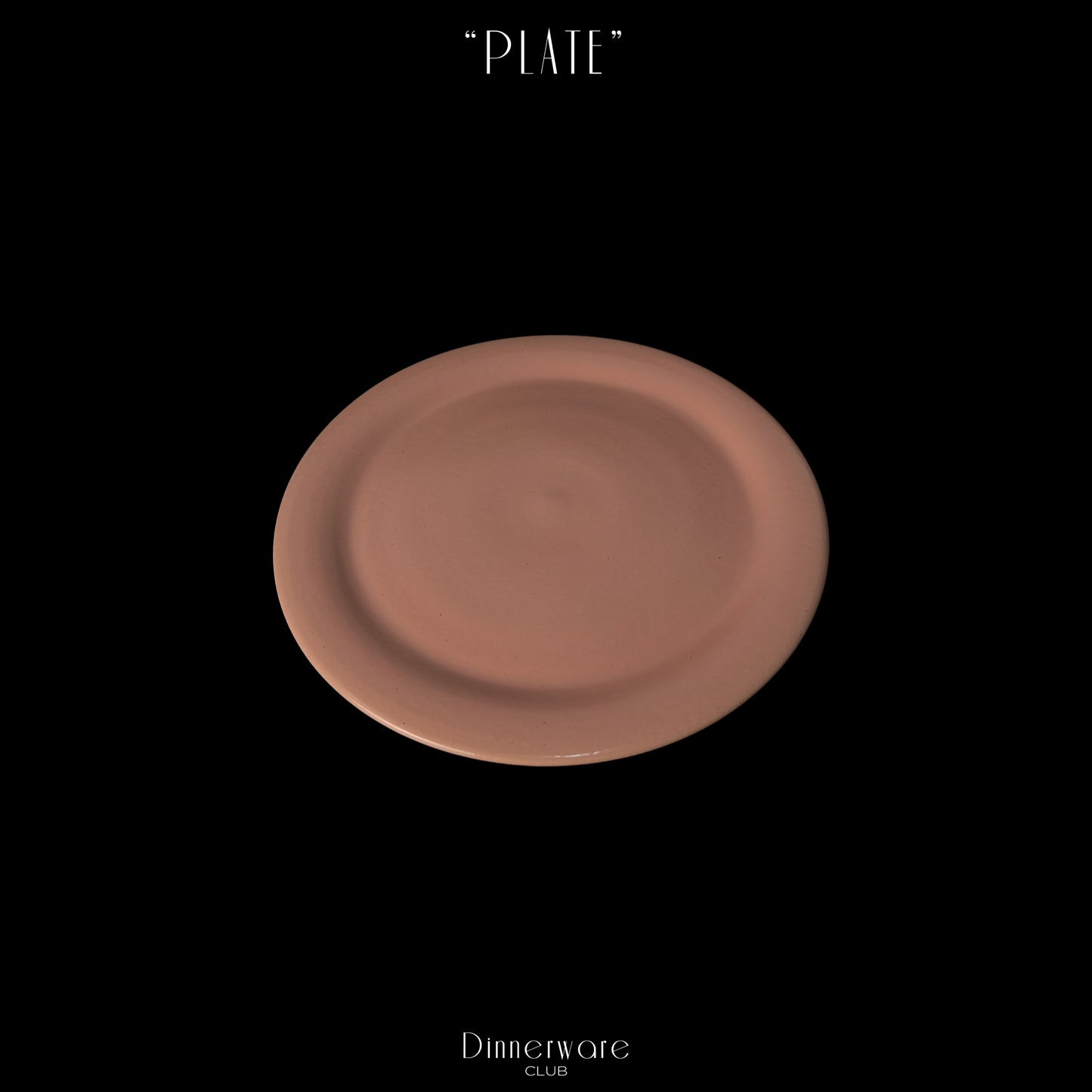 LOTUS PLATE - "RETRO PINK"