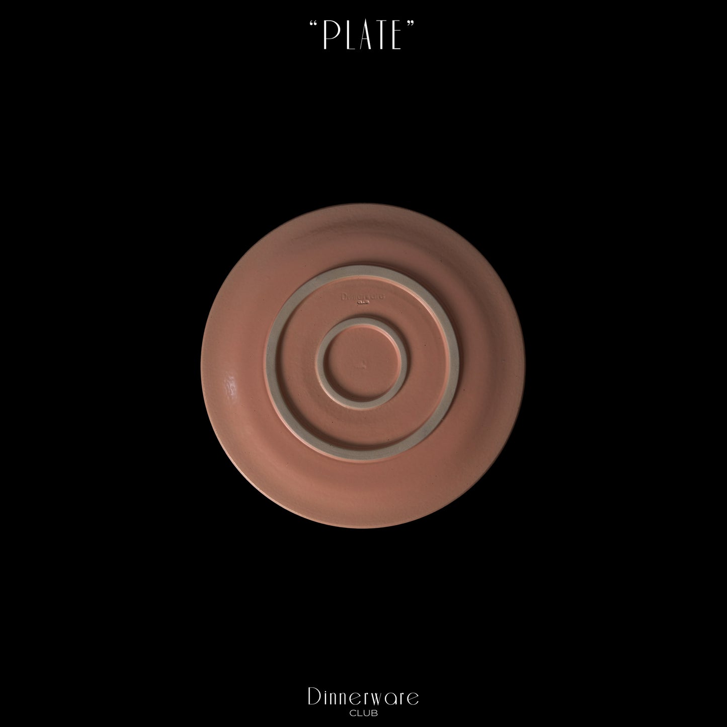 LOTUS PLATE - "RETRO PINK"