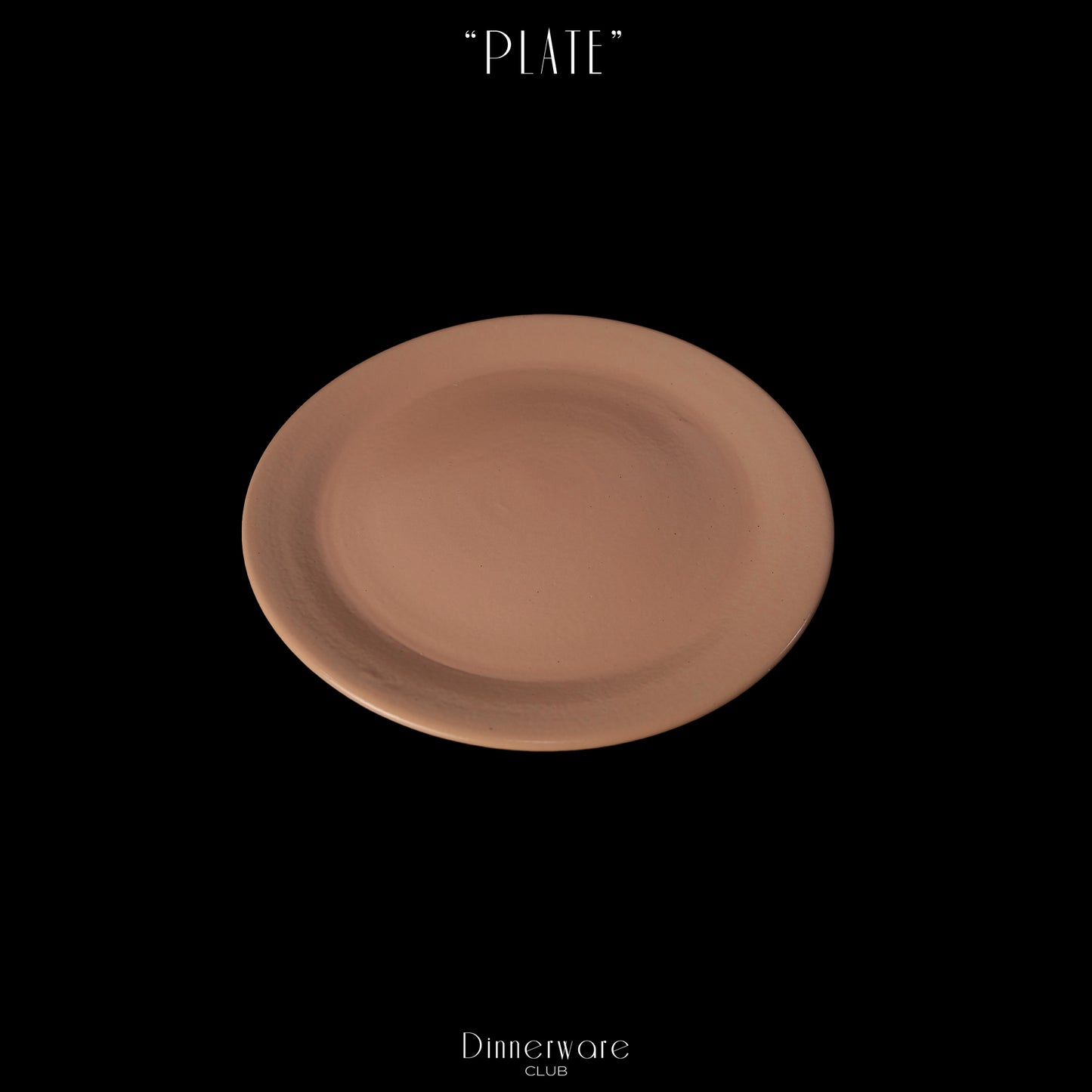 MEADOWSWEET PLATE - "RETRO PINK"