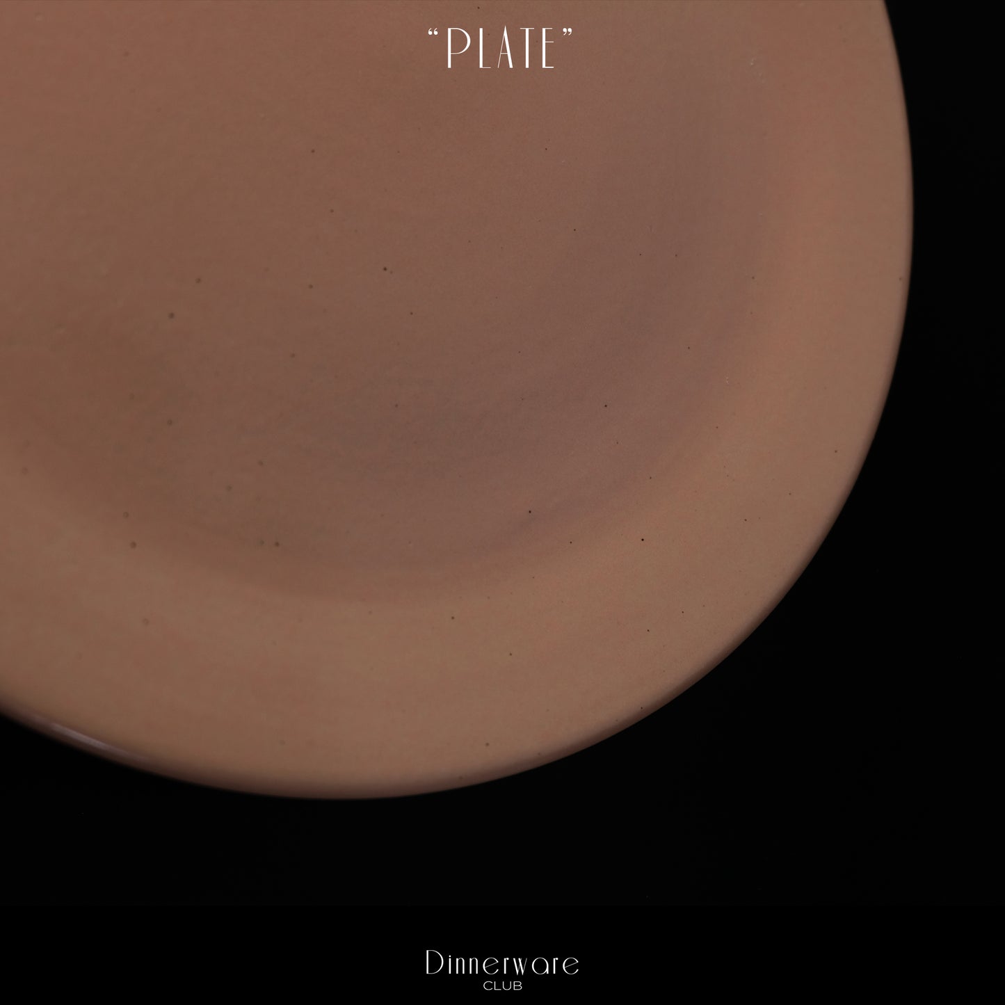 MEADOWSWEET PLATE - "RETRO PINK"