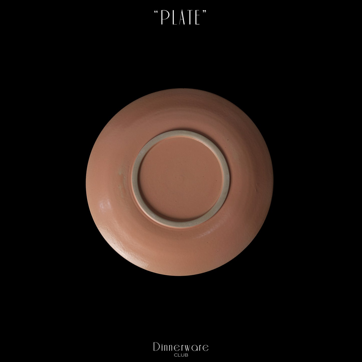 MEADOWSWEET PLATE - "RETRO PINK"