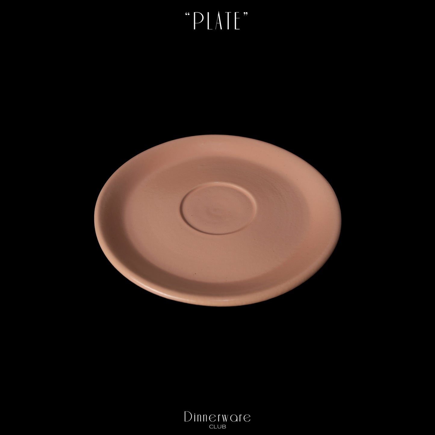 HIBISCUS PLATE - "RETRO PINK"