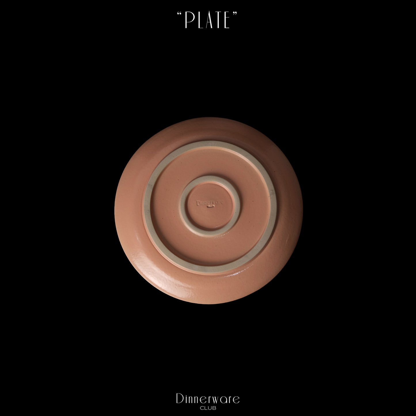 HIBISCUS PLATE - "RETRO PINK"